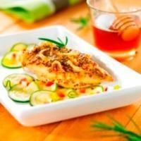 Poulet caramélisé au miel et à la moutarde Poulet caramélisé au miel et à la moutarde