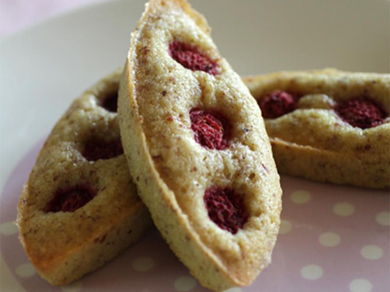 Financiers pistache framboise Financiers pistache framboise