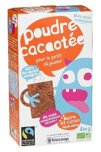 Boisson cacaotée poudre 32% 800g