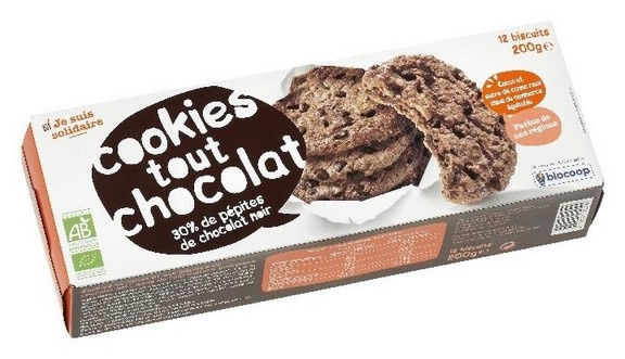 Cookies tout chocolat 200g